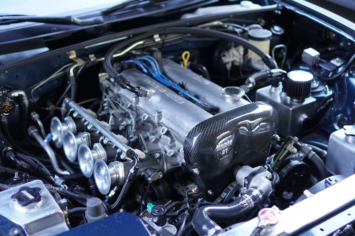 In engine bay 1 SPIRIT ROAD USA